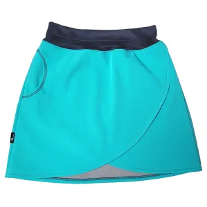 Dámská softshellová sukně - tyrkysová